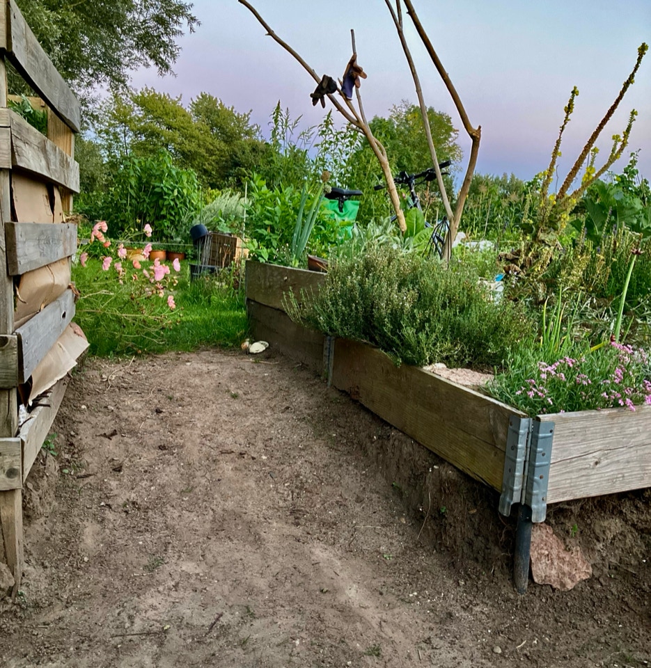 garden corner natur terrasse