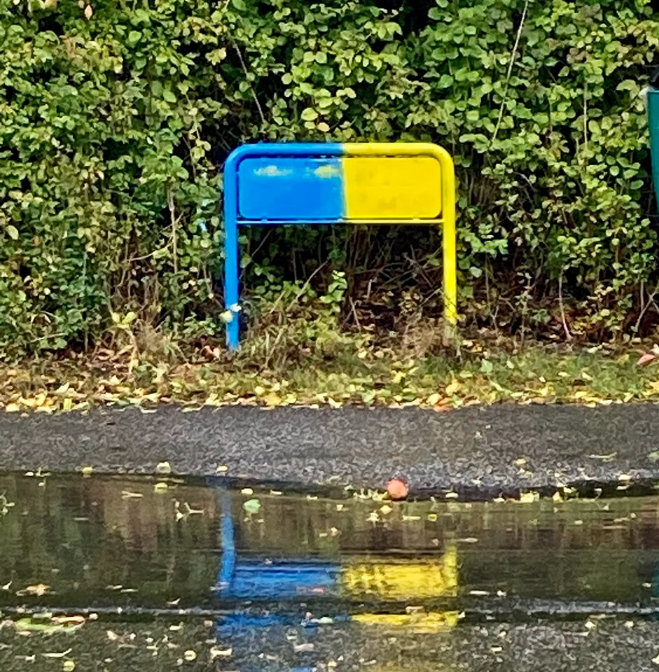 #Ukraine flag sign - #Все буде Україна