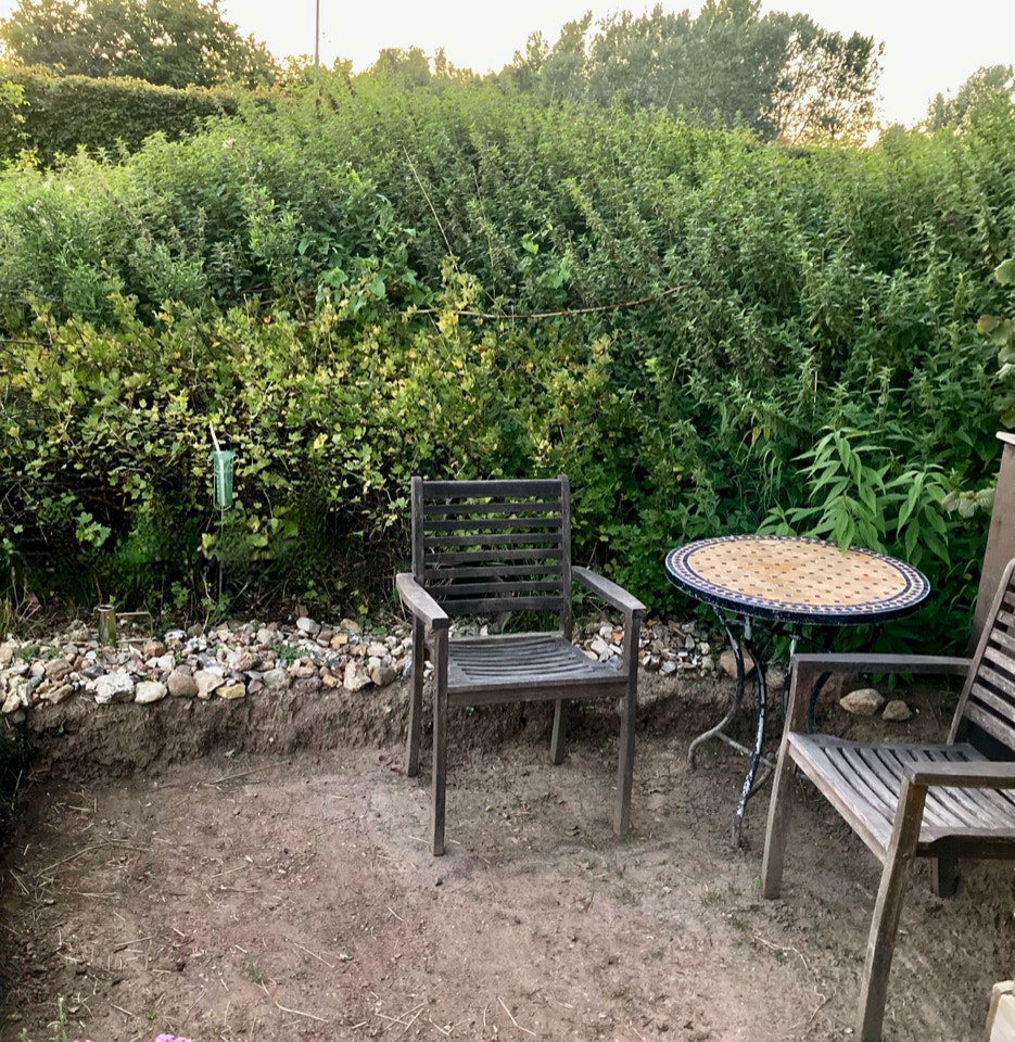 cozy garden corner hyggekrog