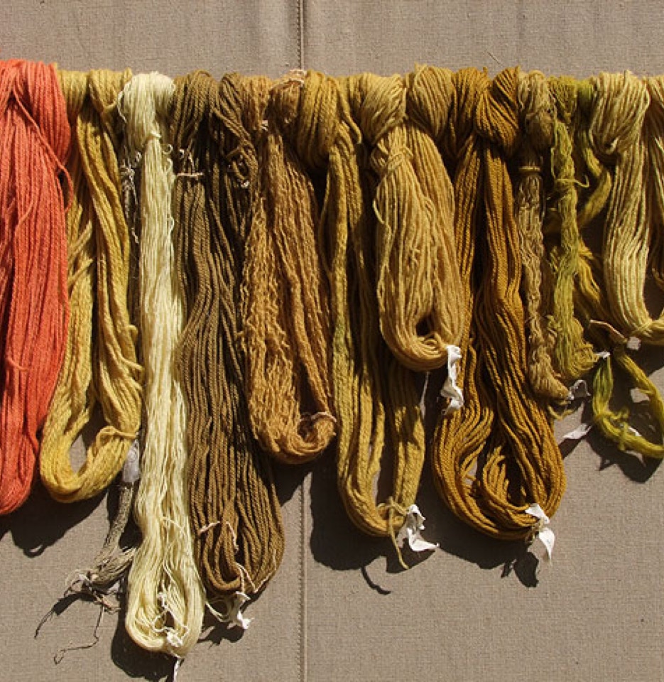 Plantefarvning Frederikssund Vikingemarked